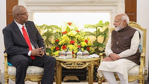 PM Modi leaves for Seychelles
