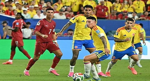 Colombia wins Group K after 0-0 draw with Portugal; both squads already into World Cup knockouts
