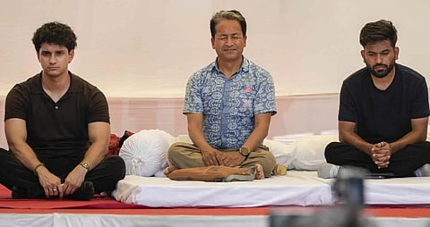 Sonam Wangchuk joins CJP protest, begins hunger strike at Jantar Mantar
