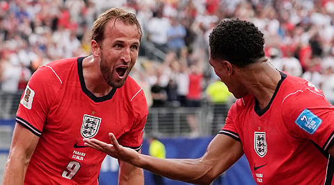 England beats Panama 2-0 on goals by Bellingham and Kane to win its World Cup group