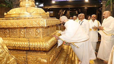 Anant Ambani's offering of his hair at Tirupati reminds us that true greatness lies in surrender, and before Bhagwan, every head bows with the same humility.