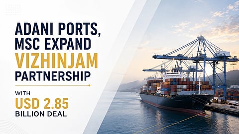 MSC’s terminal arm, TiL, to invest in 49% share in Vizhinjam port