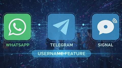 WhatsApp, Telegram, Signal