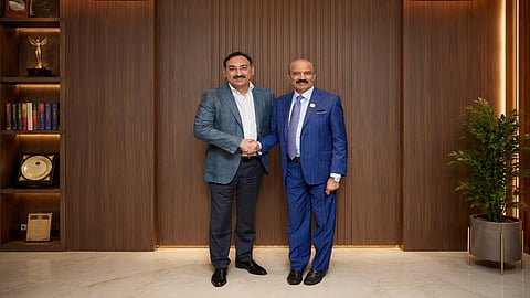 Varun Khanna, Managing Director and Group CEO, Aster DM Quality Care , Dr. Azad Moopen, Executive Chairman, Aster DM Quality Care (Left to right)