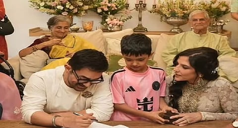 Aamir Khan marries longtime partner Gauri Spratt in intimate ceremony
