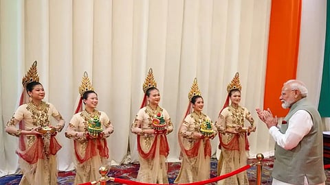 PM Modi receives grand welcome in Jakarta