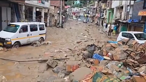 Flash floods hit J-K's Doda; several structures, vehicles suffer damage