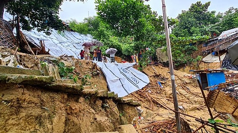 Landslides in Bangladesh kill at least 8 Rohingya refugees