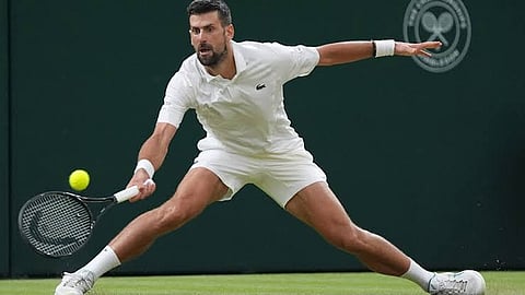 Djokovic outlasts Auger-Aliassime  to reach Wimbledon semifinals