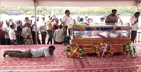 Legendary playback singer S Janaki cremated with full state honours in Mysuru