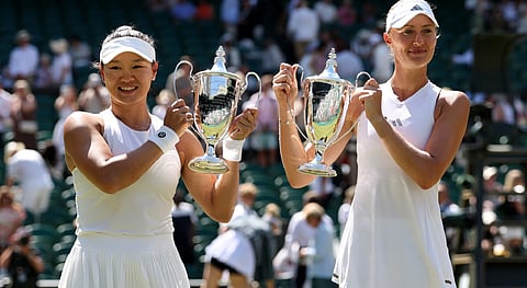 Mladenovic and Guo team up to win Wimbledon doubles title