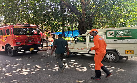 Gas leak in Kerala capital's Kumarapuram after pipeline damaged during road works