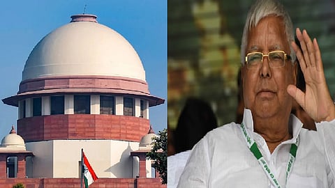 Fodder scam: SC refuses to interfere with HC order granting bail to Lalu Yadav 