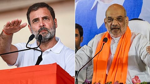 Rahul Gandhi, Amit Shah