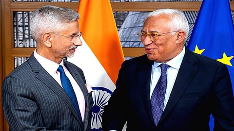 Jaishankar meets European Council president