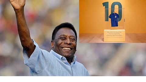 Pele''s game-worn jersey from 1958 World Cup final fetches $4.9 million at auction