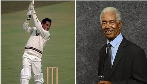 Legendary West Indies cricketer Sir Garfield Sobers no more