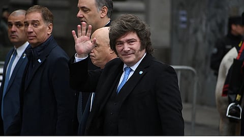 Argentine President Milei won''t attend the World Cup final, citing superstition