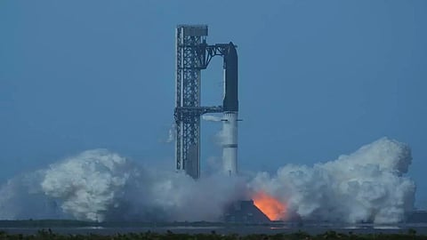 SpaceX Starship launch aborted on pad at last moment