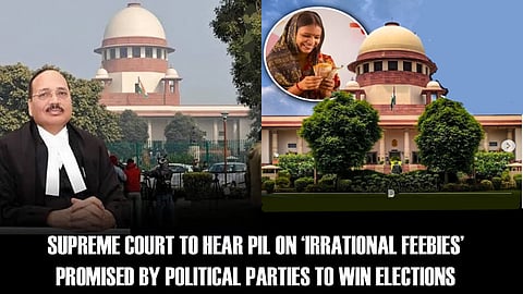 SC urged to hear PIL against promise, distribution of freebies by political parties