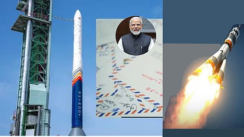PM Modi hails success of country's maiden pvt rocket