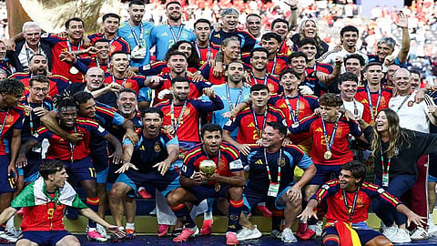 Team Spain heads home for a royal welcome