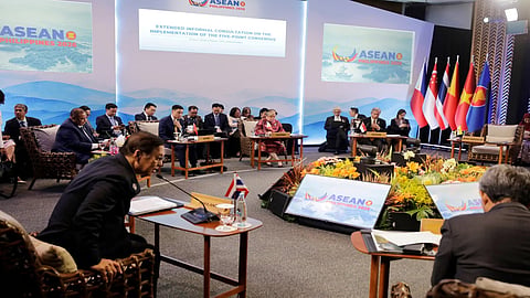 Southeast Asia's top diplomats hold security talks in Manila