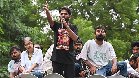 CJP protesters remain at Jantar Mantar after crackdown