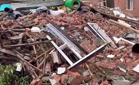 Houses of two LeT terrorists demolished in JK's Anantnag