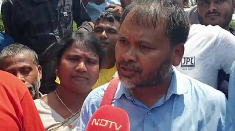 Akhil Gogoi suspended for a day from Assam Assembly for climbing atop desk over flood issue