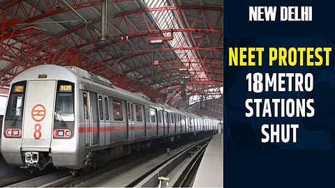 18 Delhi Metro stations remain shut for fourth straight day