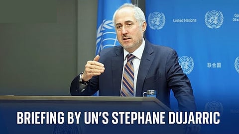 UN says 'peaceful protest' should be allowed without any 'fear'