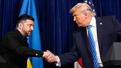 Zelenskyy has 'good meeting' with Trump at White House as he seeks more cooperation with US