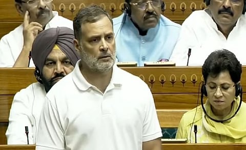 Lok Sabha: Rahul says reassured by student protests, Rijiju objects to 'unparliamentary' language 