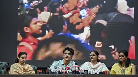 'Mob almost killed my father': Kin of cops injured in CJP protest seek Parliament's attention