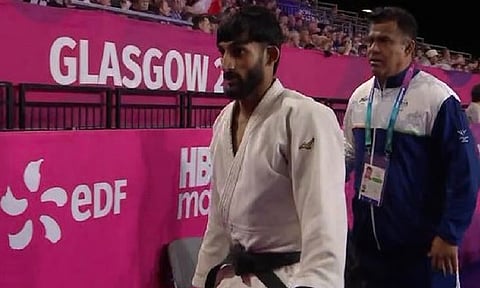 Harsh pips vastly experienced Australian judoka for historic men's -60kg gold