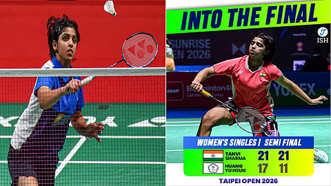 Tanvi enters Taipei Open final