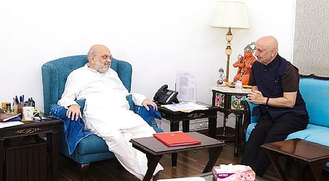  In a message posted on 'X', Kher termed the meeting "memorable" and said, "I am deeply grateful to him from the bottom of my heart for his affection, warm hospitality and sense of kinship."