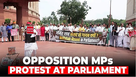 'Don't hide, answer in Parliament'