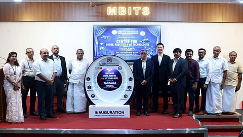 Yaskawa launches Kerala's first Centre for Drone, Robotics and IoT Technologies at MBITS ECE under CSR initiative