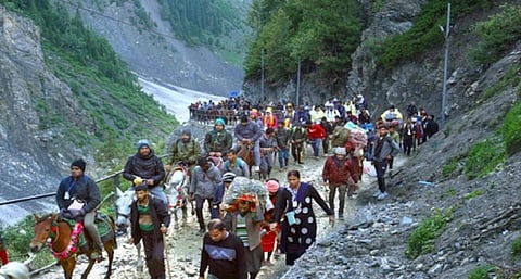 Amarnath yatra suspended from Jammu amid tight security on Article 370 abrogation anniversary 