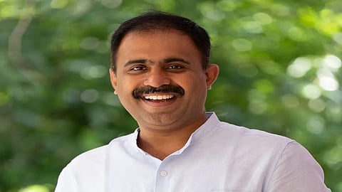 Cong MLA Abin Varkey injured in car accident in Pathanamthitta