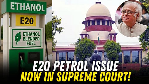 Congress slams govt on E20 rollout