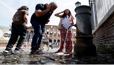 Europe heat wave puts all major Italian cities on red alert as Austria sets heat record 