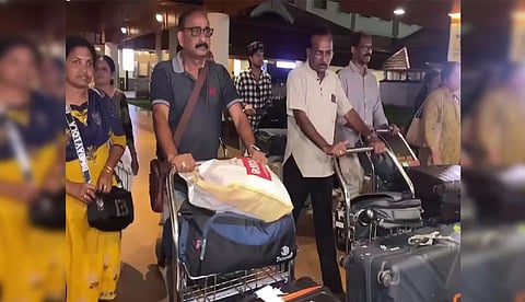 Tears of relief as 31 Keralites return from flood-hit Nepal