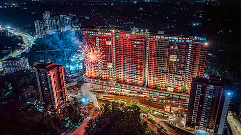  Olympus 1, the first of HiLITE Group’s iconic twin residential towers.