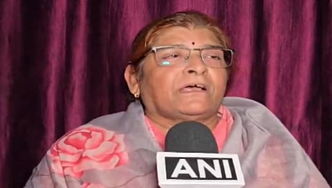 Newly appointed member of the Shri Ram Janmabhoomi Teerth Kshetra Trust, Dr Nirmala Yadav