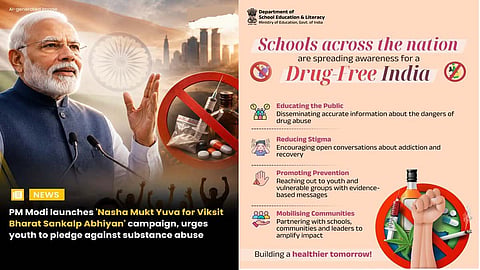 Make students aware of evil of drugs