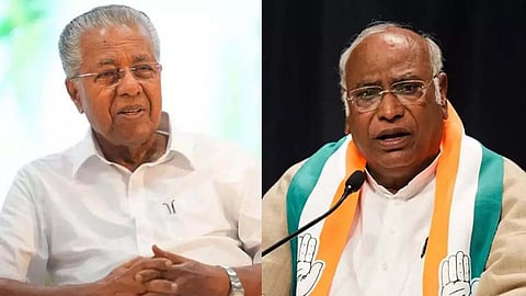 Pinarayi Vijayan writes to Kharge over police action against SFI students