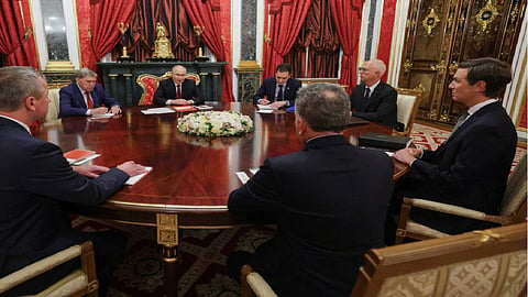 Putin meets with US envoys at Kremlin for renewed talks on ending war in Ukraine